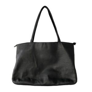 Braun Buffel Vintage Black German Quality Leather Small Tote Bag